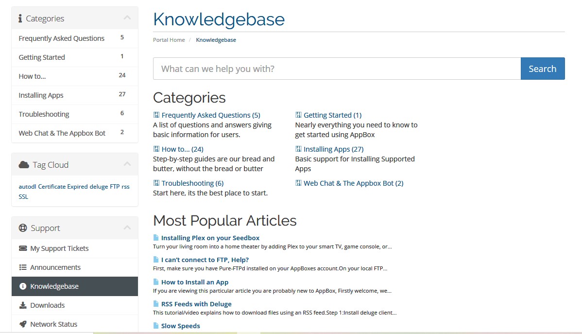 Seedboxco knowledge base